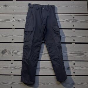 5.11 TACTICAL DARK NAVY HEAVYWEIGHT CARGO PANTS SIZE 28